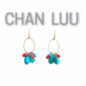 CHAN LUU Turquoise Drop Earrings